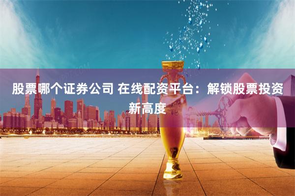 股票哪个证券公司 在线配资平台：解锁股票投资新高度